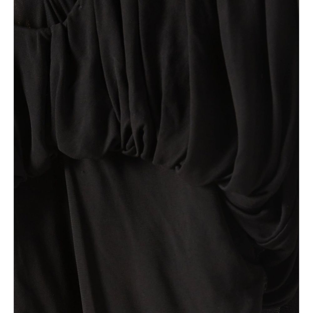 Saint Laurent Black Viscose Casual Dress