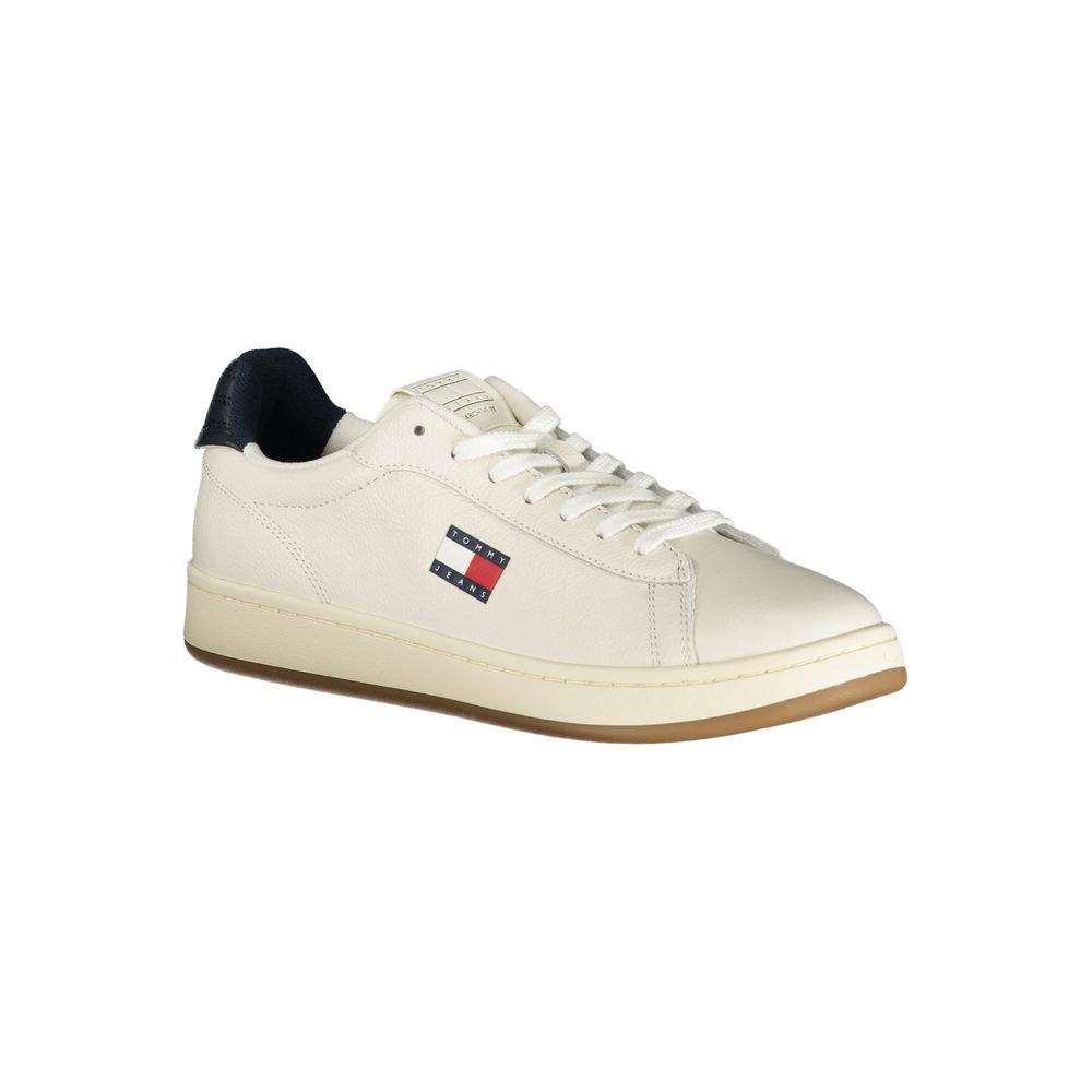 Tommy Hilfiger Bianco Poliuretano Men's Sneaker