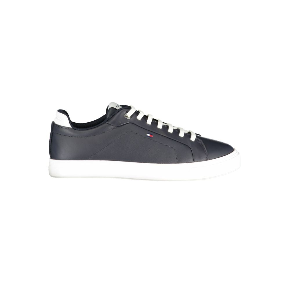 Tommy Hilfiger Blue Polyurethane Men's Sneaker
