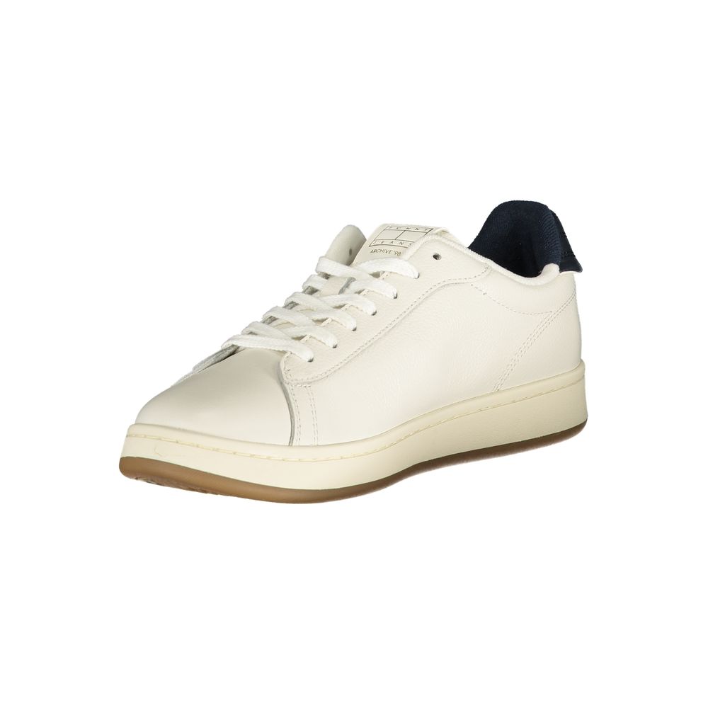 Tommy Hilfiger Bianco Poliuretano Men's Sneaker