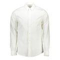 Calvin Klein Bianco Cotton Men Shirt
