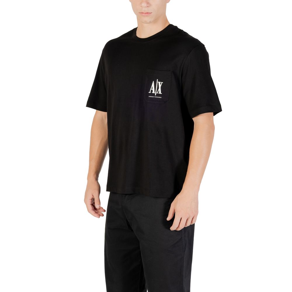 Armani Exchange Black Cotton Sportswear