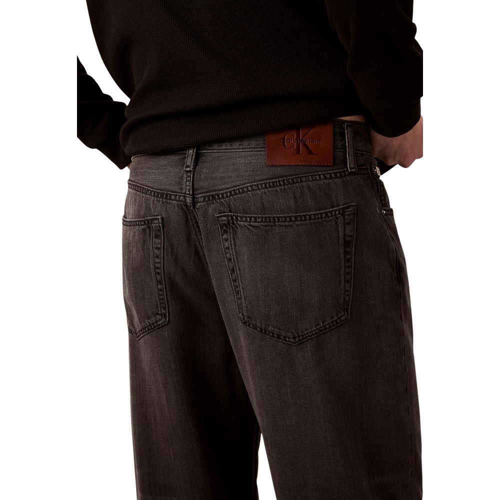 Calvin Klein Jeans Black Lyocell Relaxed Fit Jeans
