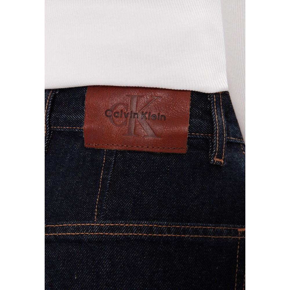Calvin Klein Jeans Blue Cotton Mom Jeans