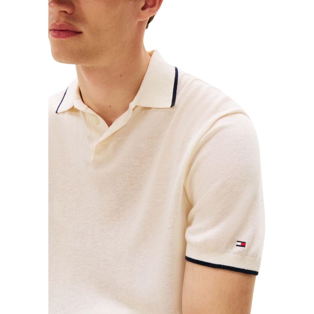 Tommy Hilfiger Beige Lyocell T-Shirt