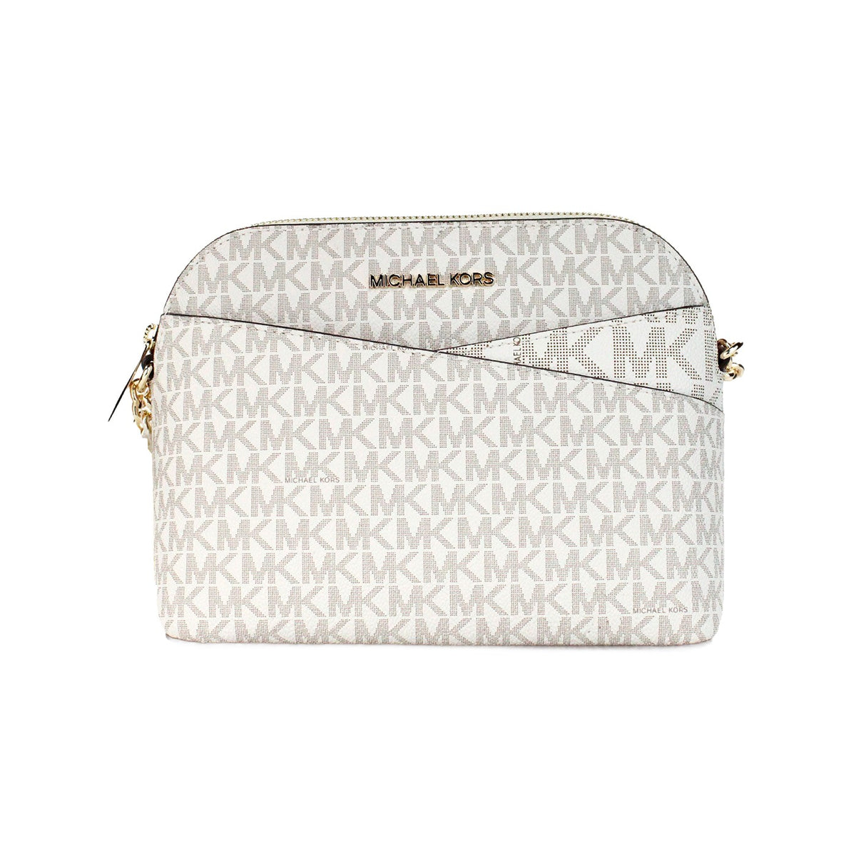 Michael Kors Women's'S Back Slip Pocket Signature Canvas Crossbody Bag