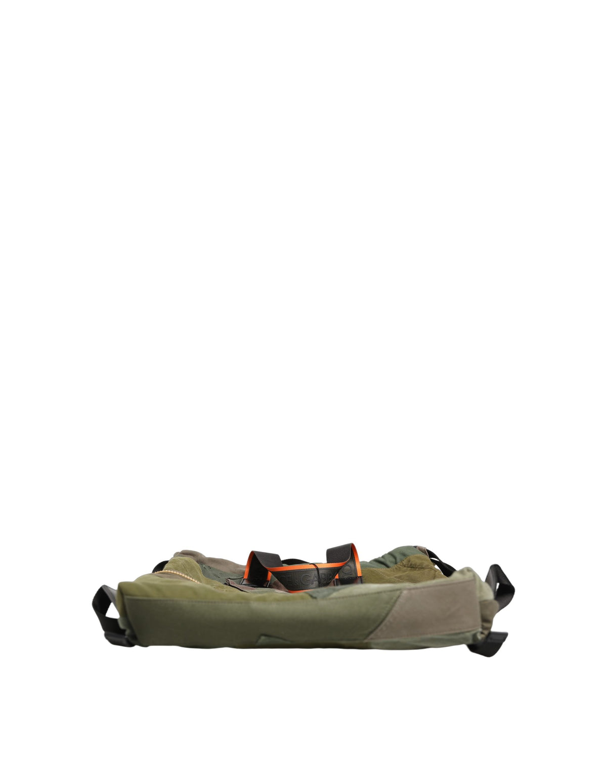 Dolce & Gabbana Military Green Patchwork Rucksack Backpack Borse Men's Bag