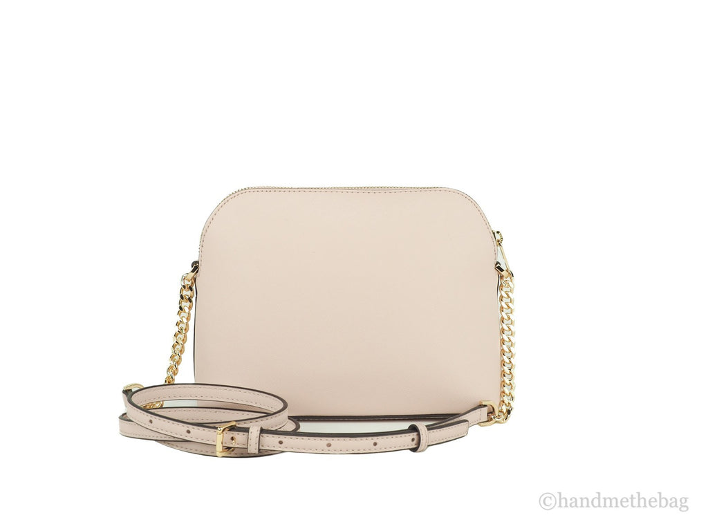 Michael Kors Women's'S Jet Set Travel Dome Leather Crossbody Bag