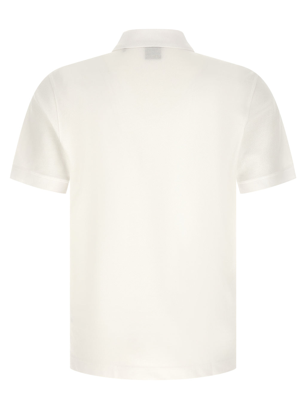 Hugo Boss White Cotton Polo Shirt