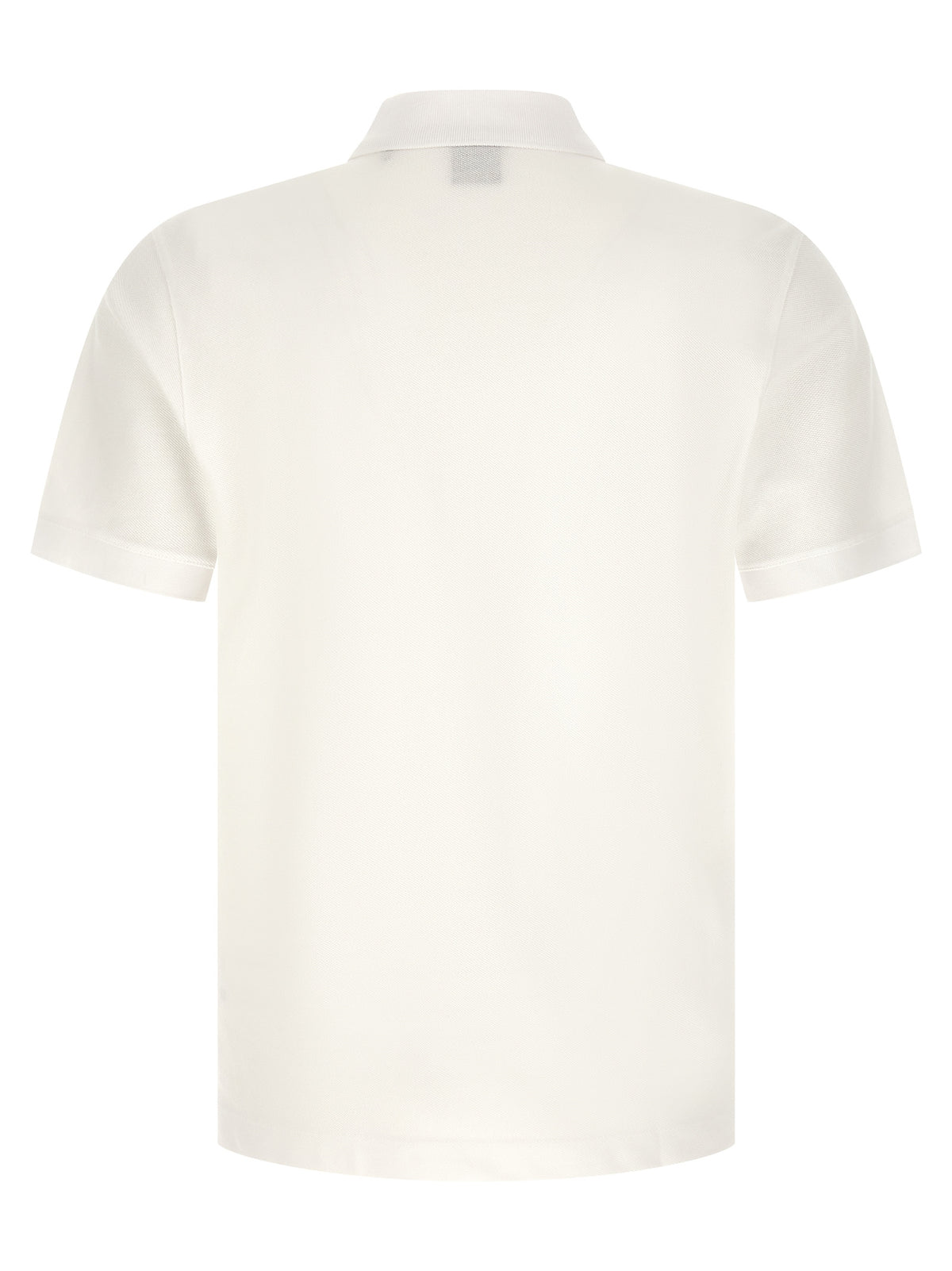 Hugo Boss White Cotton Polo Shirt