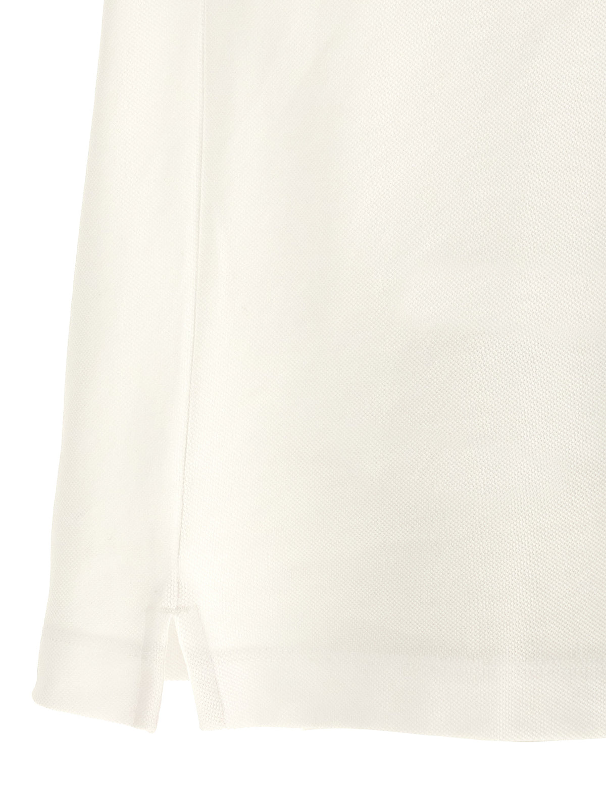 Hugo Boss White Cotton Polo Shirt