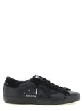 Golden Goose Black Cowhide Low Top Sneakers