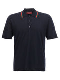 Gucci Blue Wool Polo Shirt