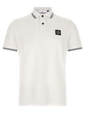 Stone Island Bicolor Cotton Polo Shirt