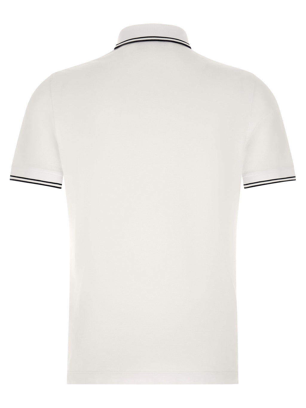 Stone Island Bicolor Cotton Polo Shirt