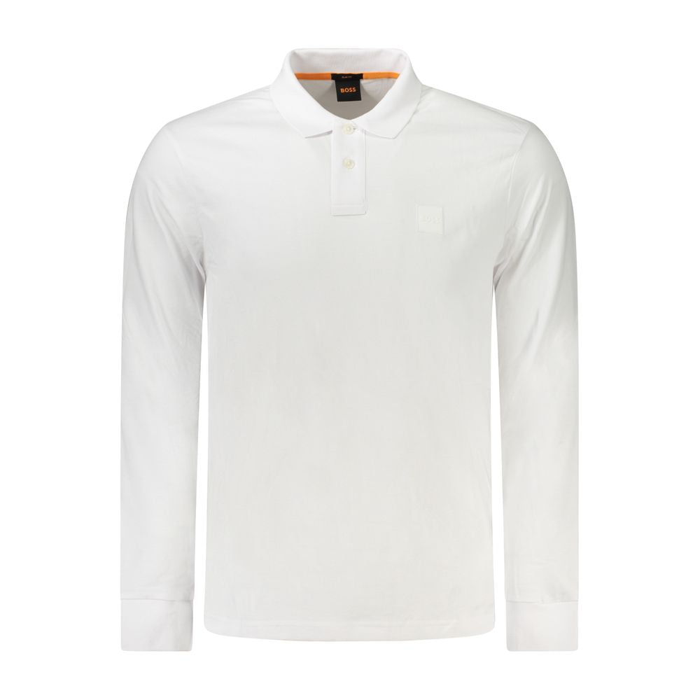 Hugo Boss Bianco Cotton Men's's Polo
