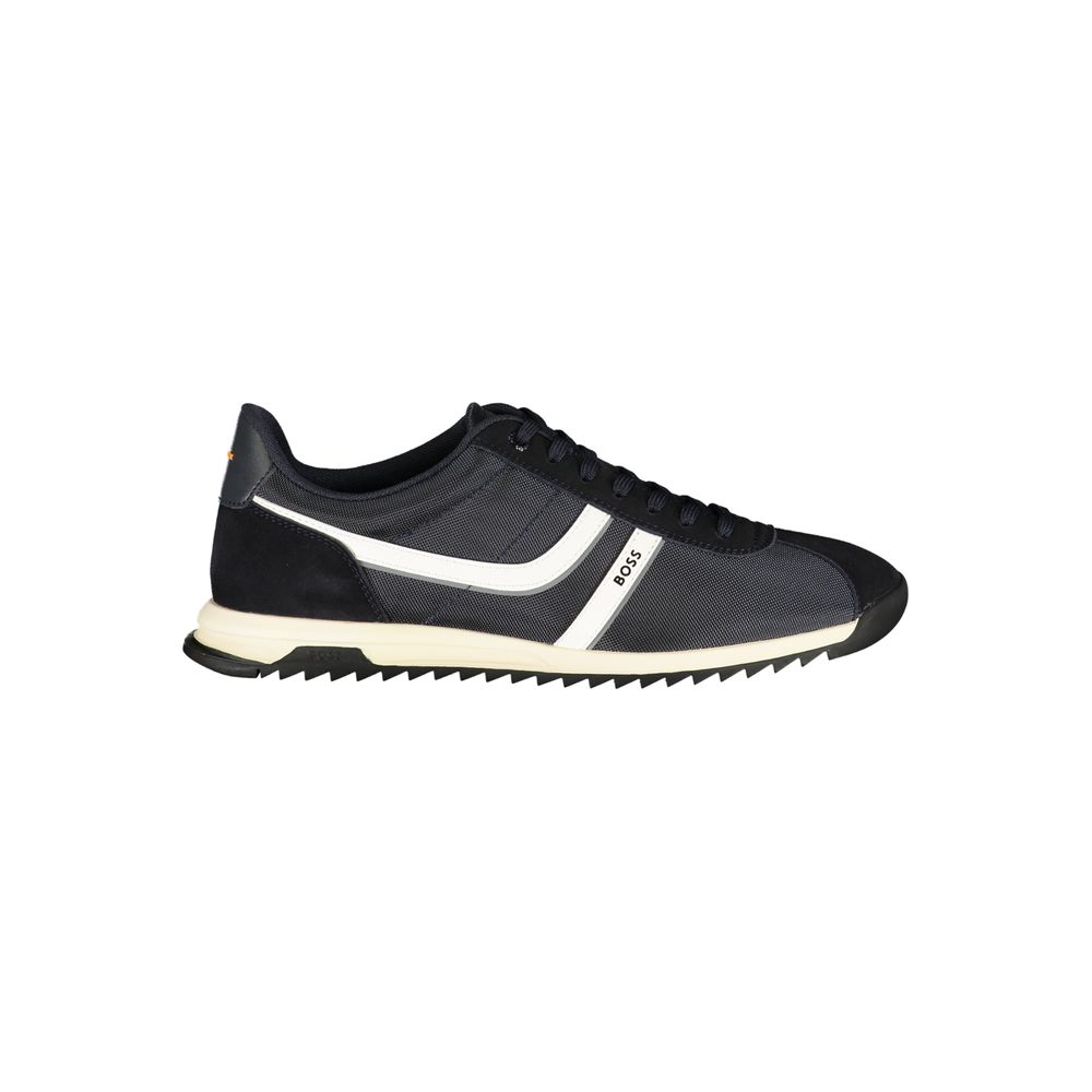 Hugo Boss Blue Polyurethane Men's's Sneaker