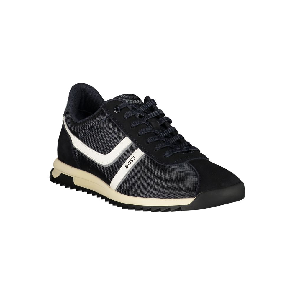 Hugo Boss Blue Polyurethane Men's's Sneaker