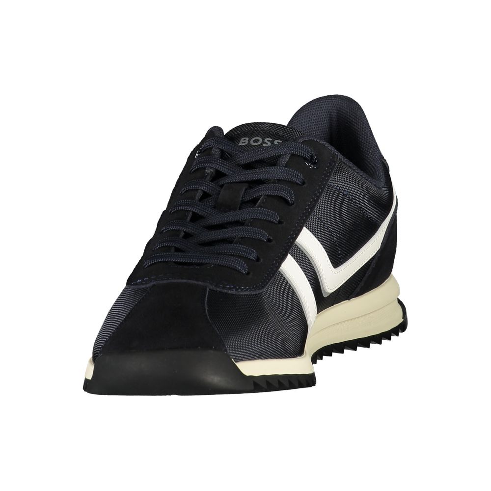 Hugo Boss Blue Polyurethane Men's's Sneaker