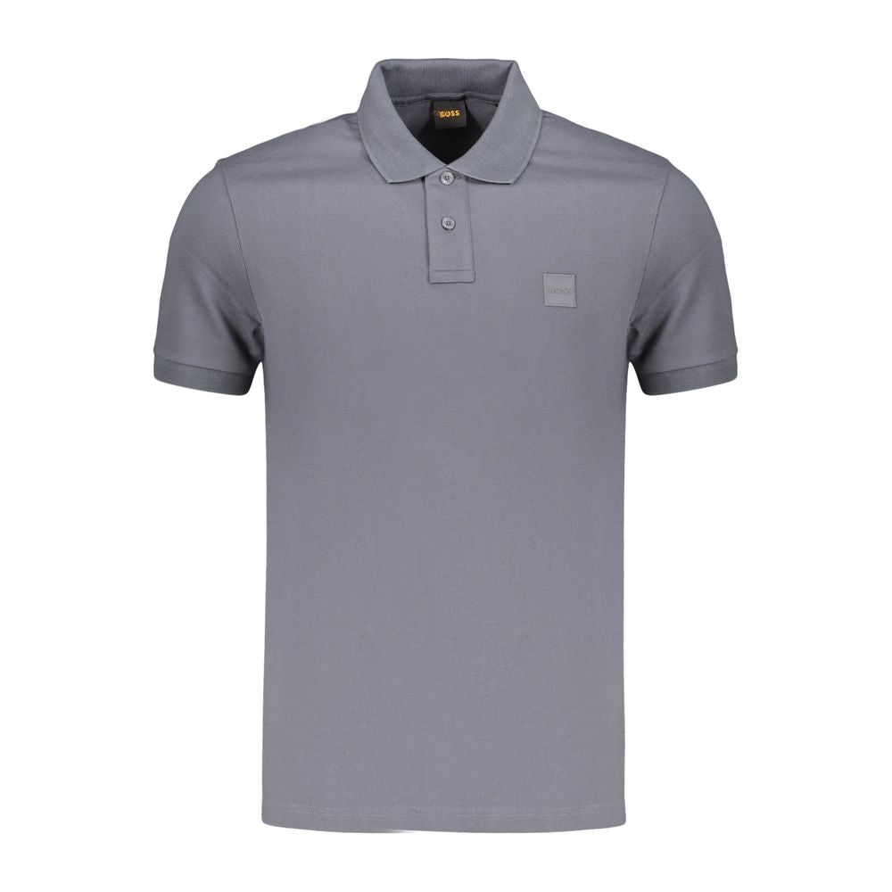 Hugo Boss Blue Cotton Men's's Polo Shirt