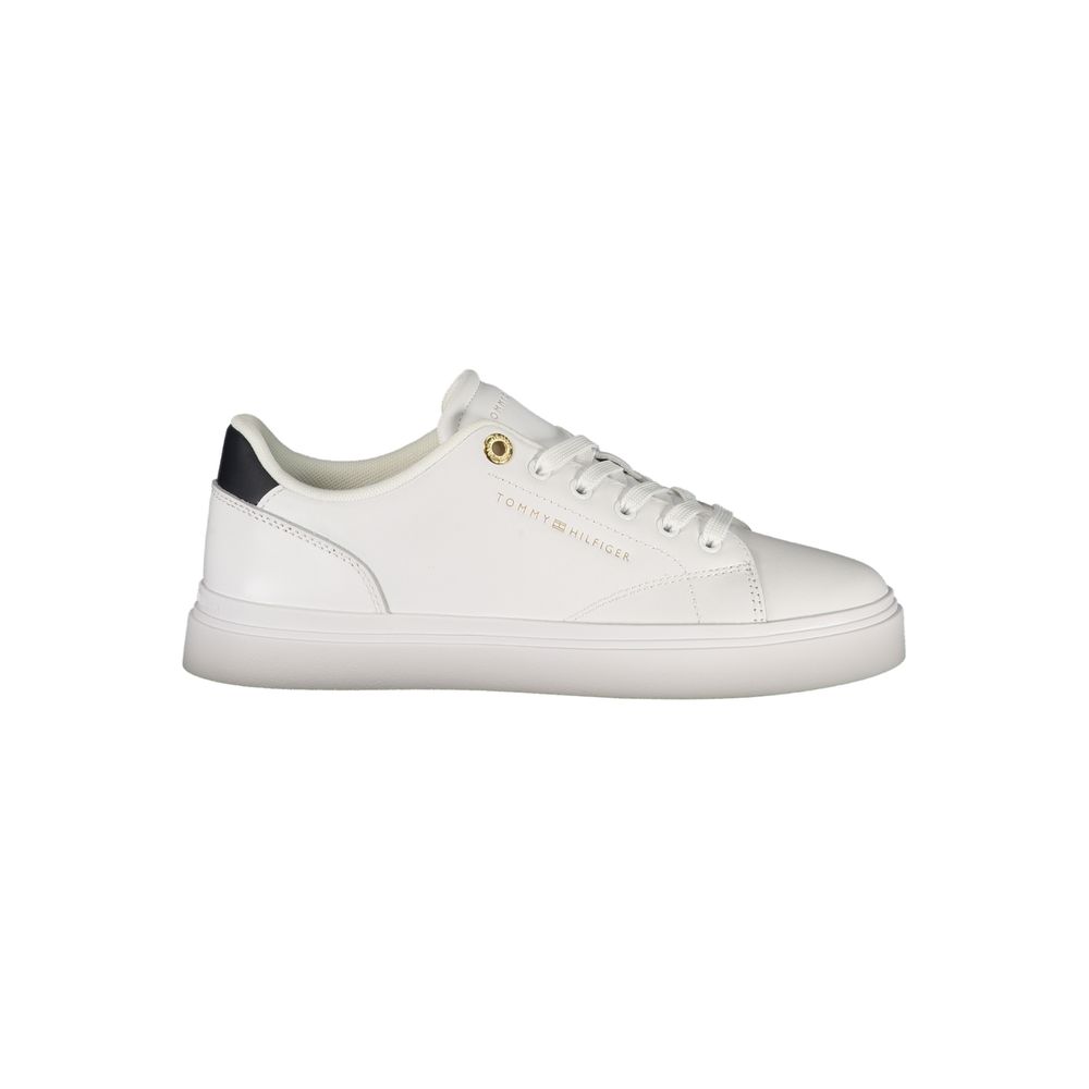 Tommy Hilfiger Bianco Polyurethane Women's's Sneaker