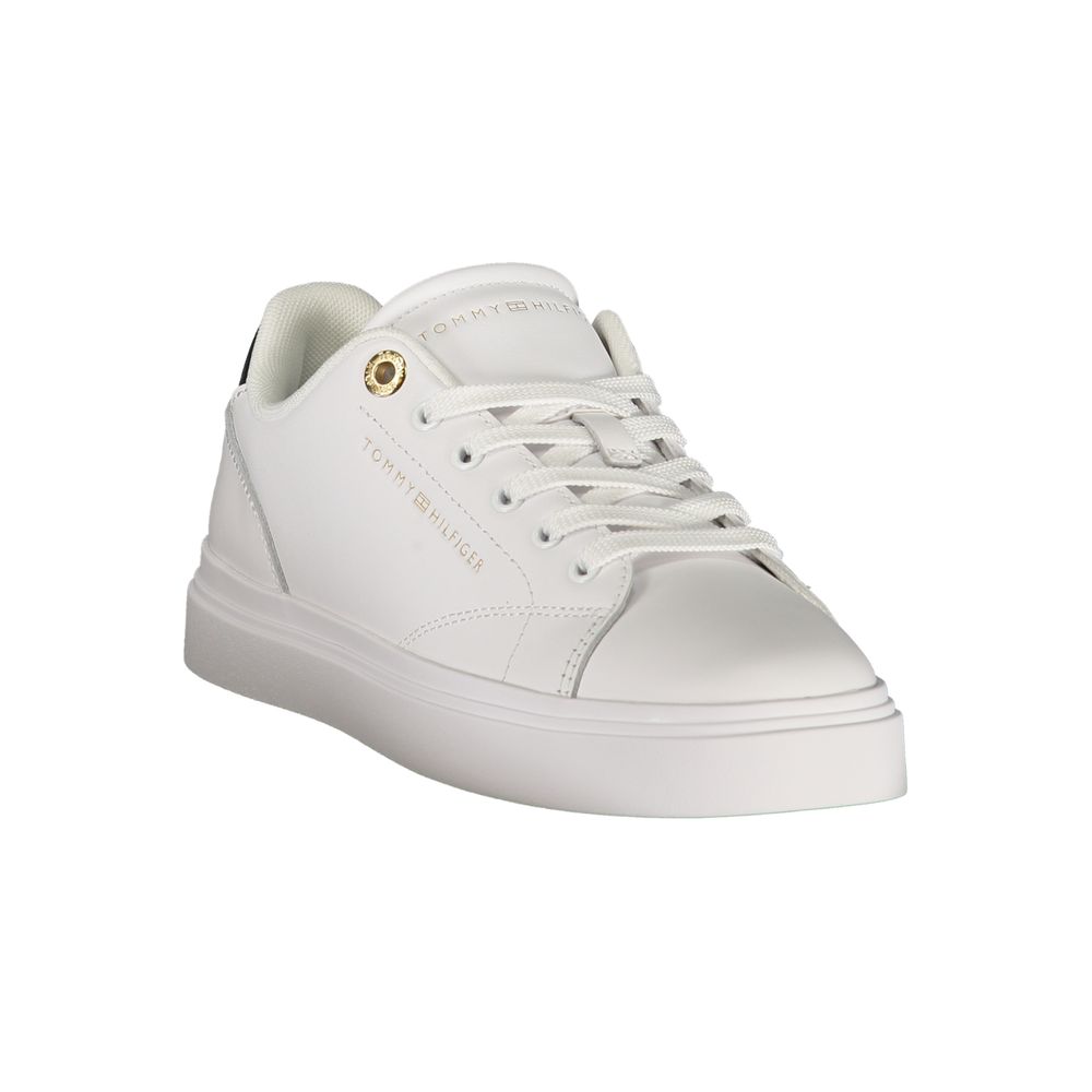 Tommy Hilfiger Bianco Polyurethane Women's's Sneaker