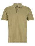Hugo Boss Beige Cotton Polo Shirt