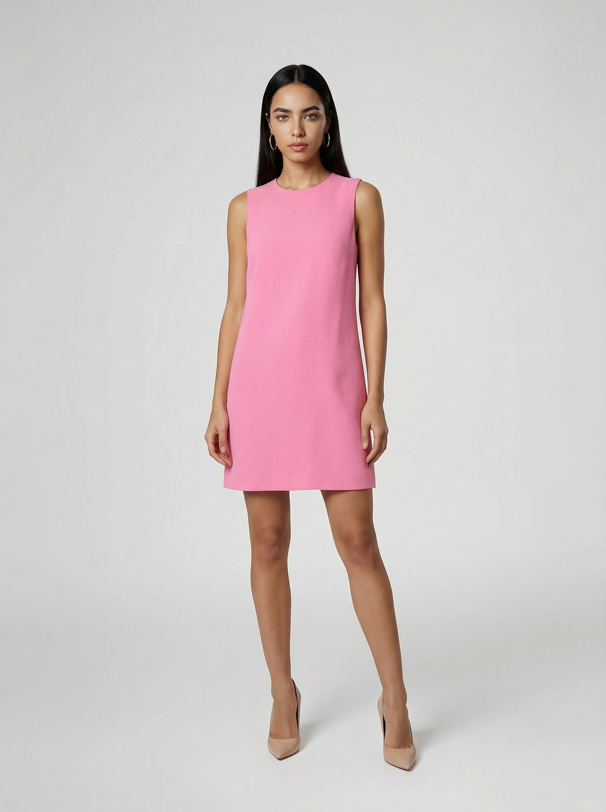 Dolce & Gabbana Pink Acetate Casual Dress