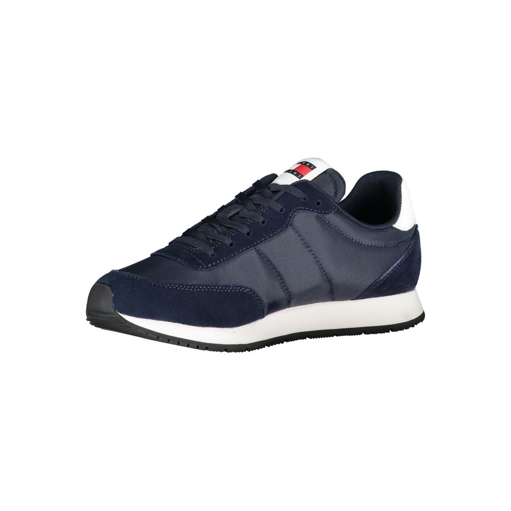 Tommy Hilfiger Blue Polyester Men's's Sneaker