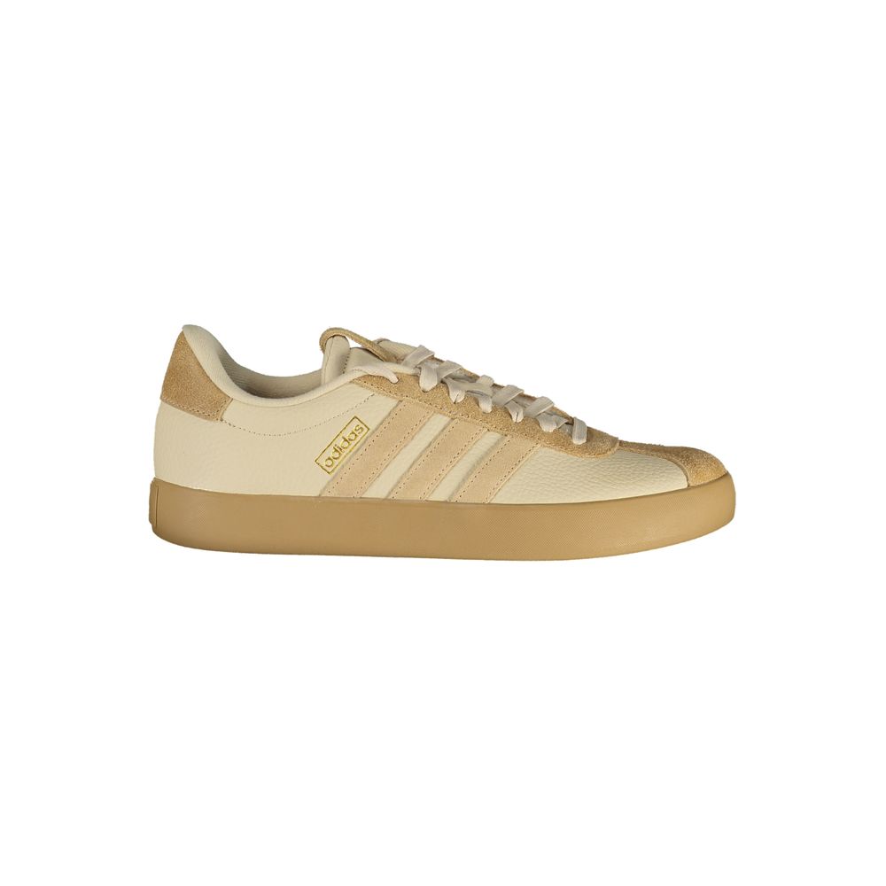 Adidas Beige Polyester Men's Sneaker