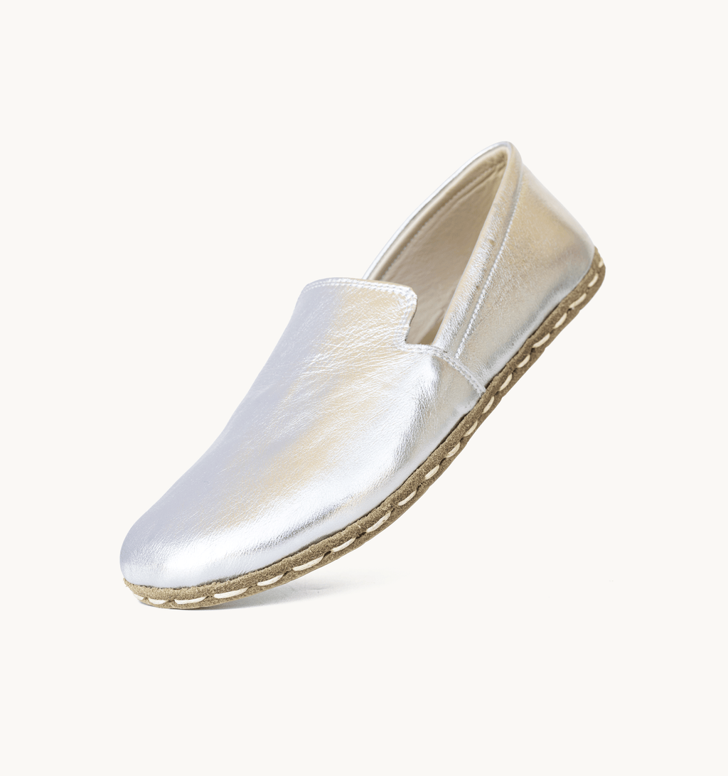 Moonlight women's barefoot loafer — smooth full-grain calfskin upper, hand-cut