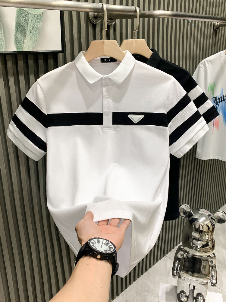 Short Sleeve Polo Shirt for Men T-Shirt