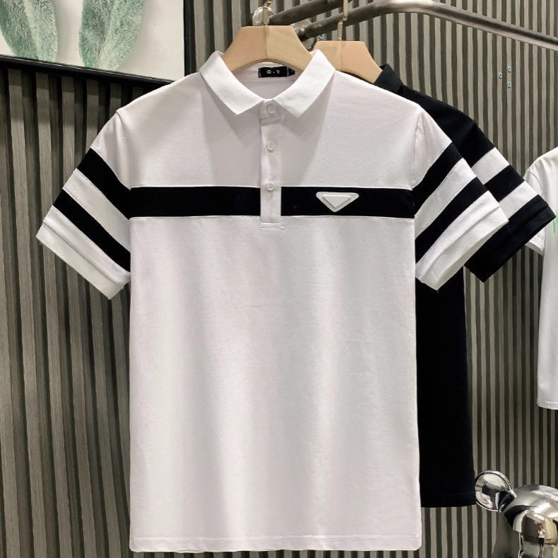 Short Sleeve Polo Shirt for Men T-Shirt