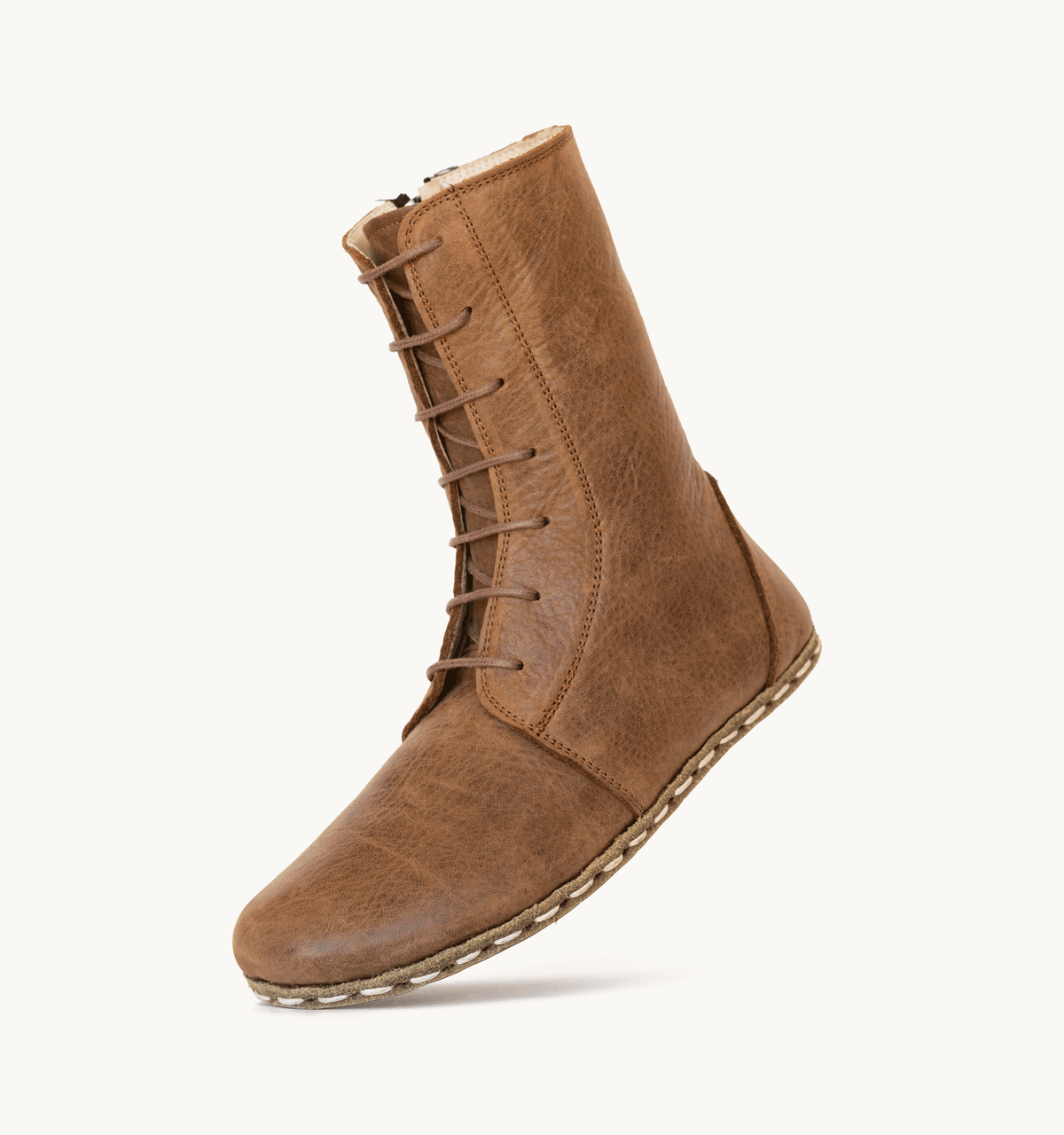 Hickory men's ankle boot — wide toe box, zero-drop barefoot last