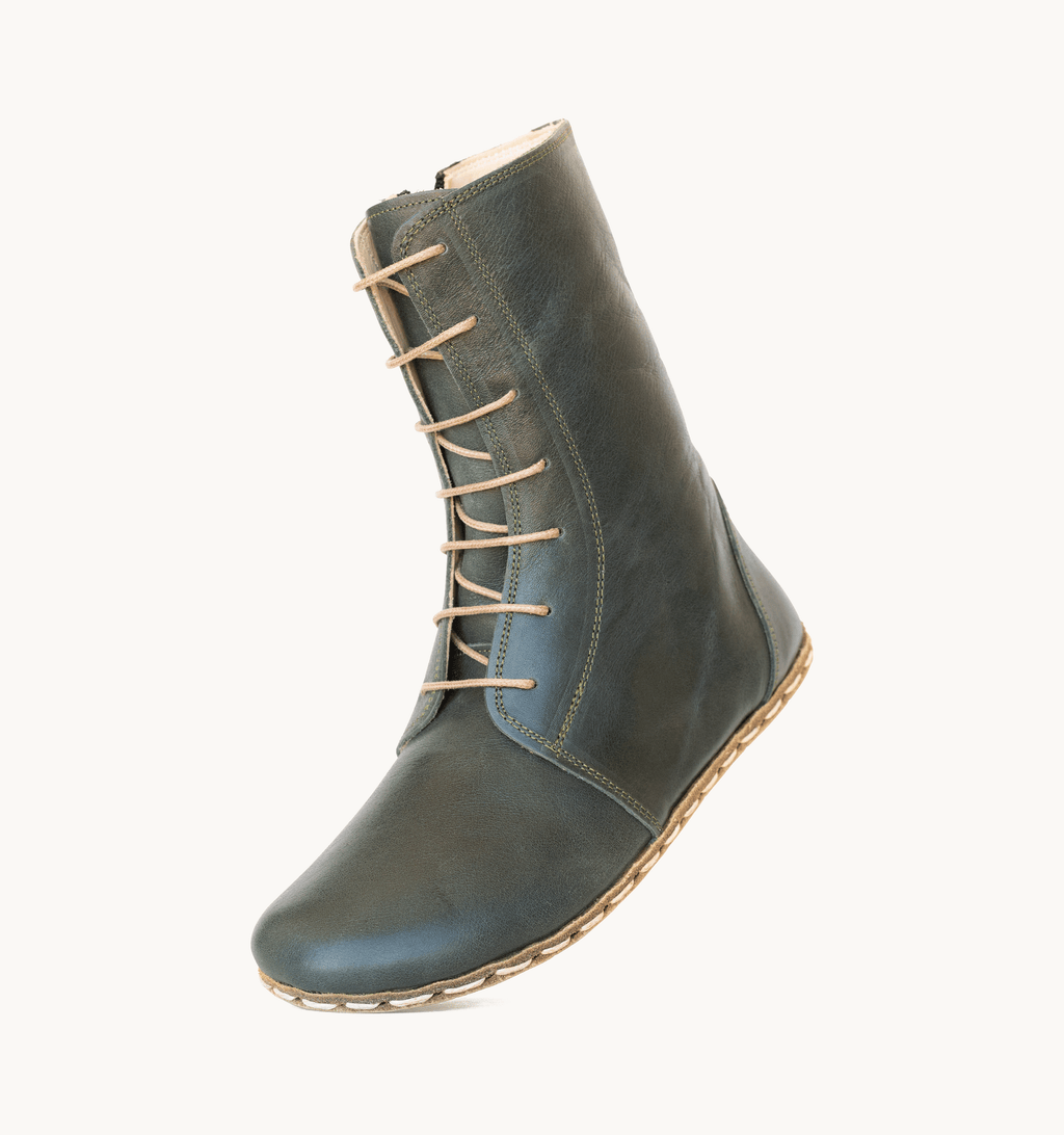 Evergreen men's ankle boot — wide toe box, zero-drop barefoot last