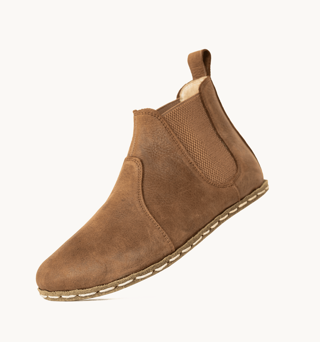 Hickory men's chelsea boot — wide toe box, zero-drop barefoot last