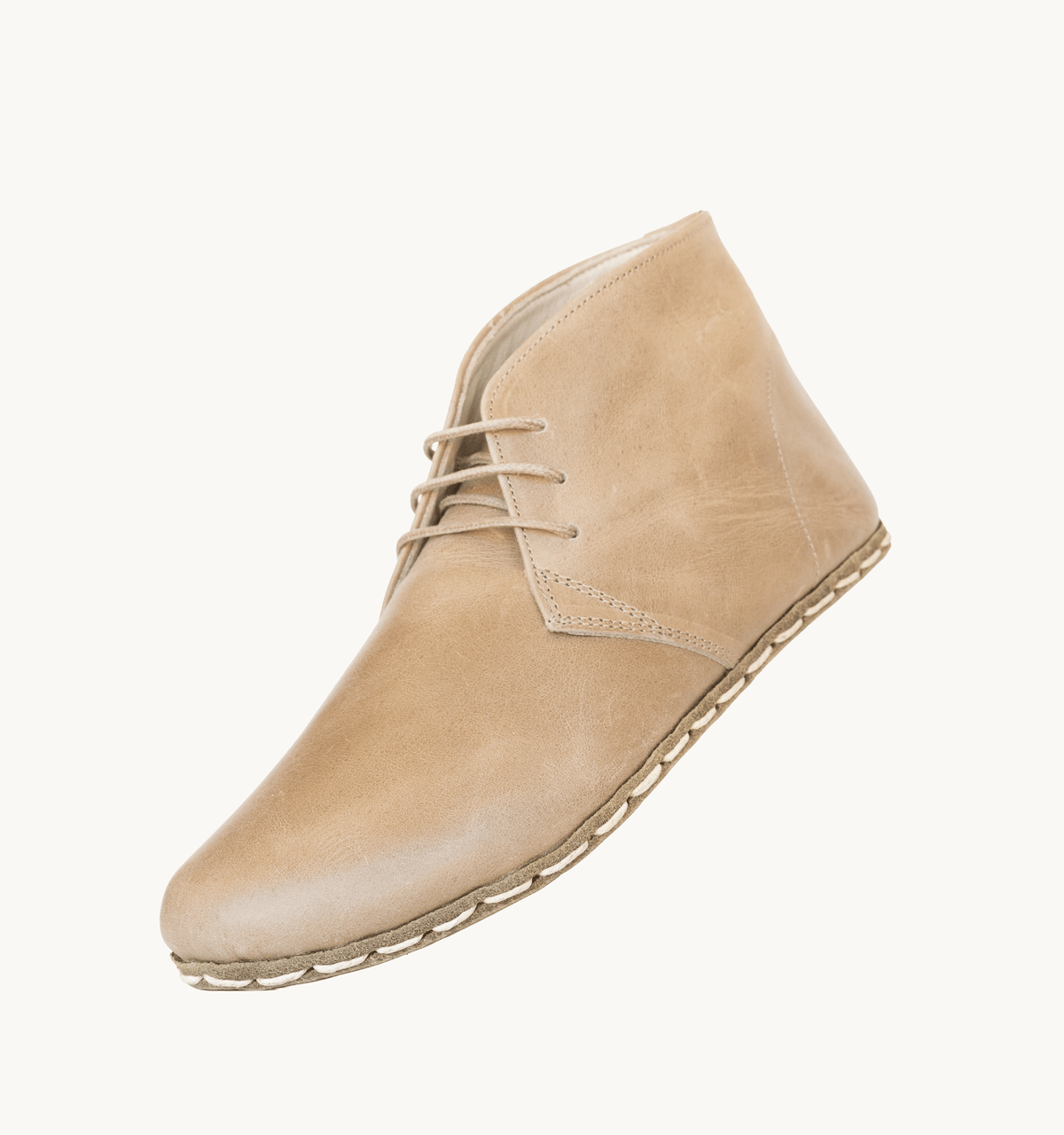 Sand men's chukka boot — wide toe box, zero-drop barefoot last
