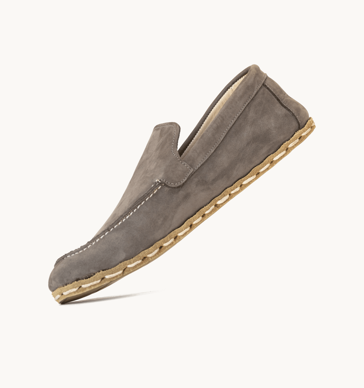 Ashen women's moccasin — wide toe box, zero-drop barefoot last