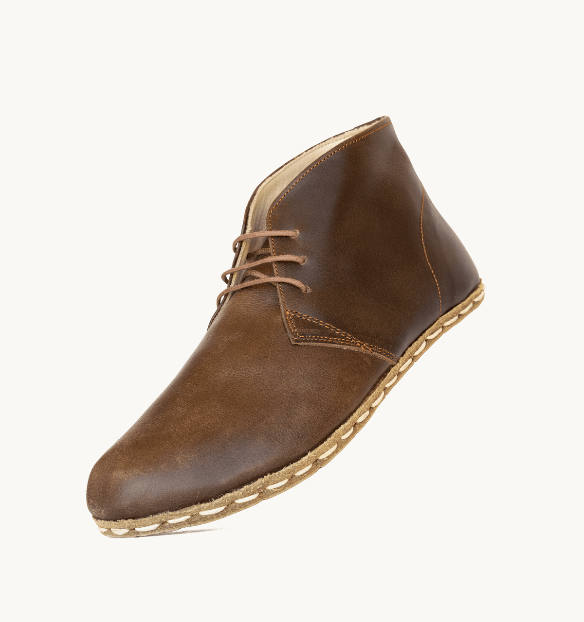 Earth men's chukka boot — wide toe box, zero-drop barefoot last