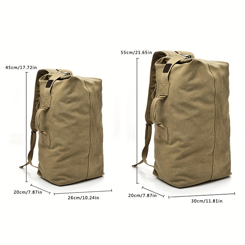 Retro Large Capacity Travel Backpack