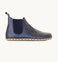 Ocean women's barefoot leather chelsea boot, side view — hand-stitched, zero drop