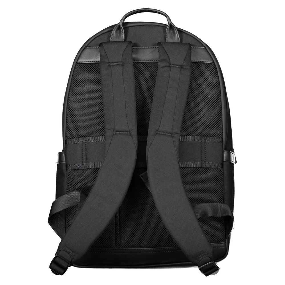 Tommy Hilfiger Black Nylon Men's Backpack