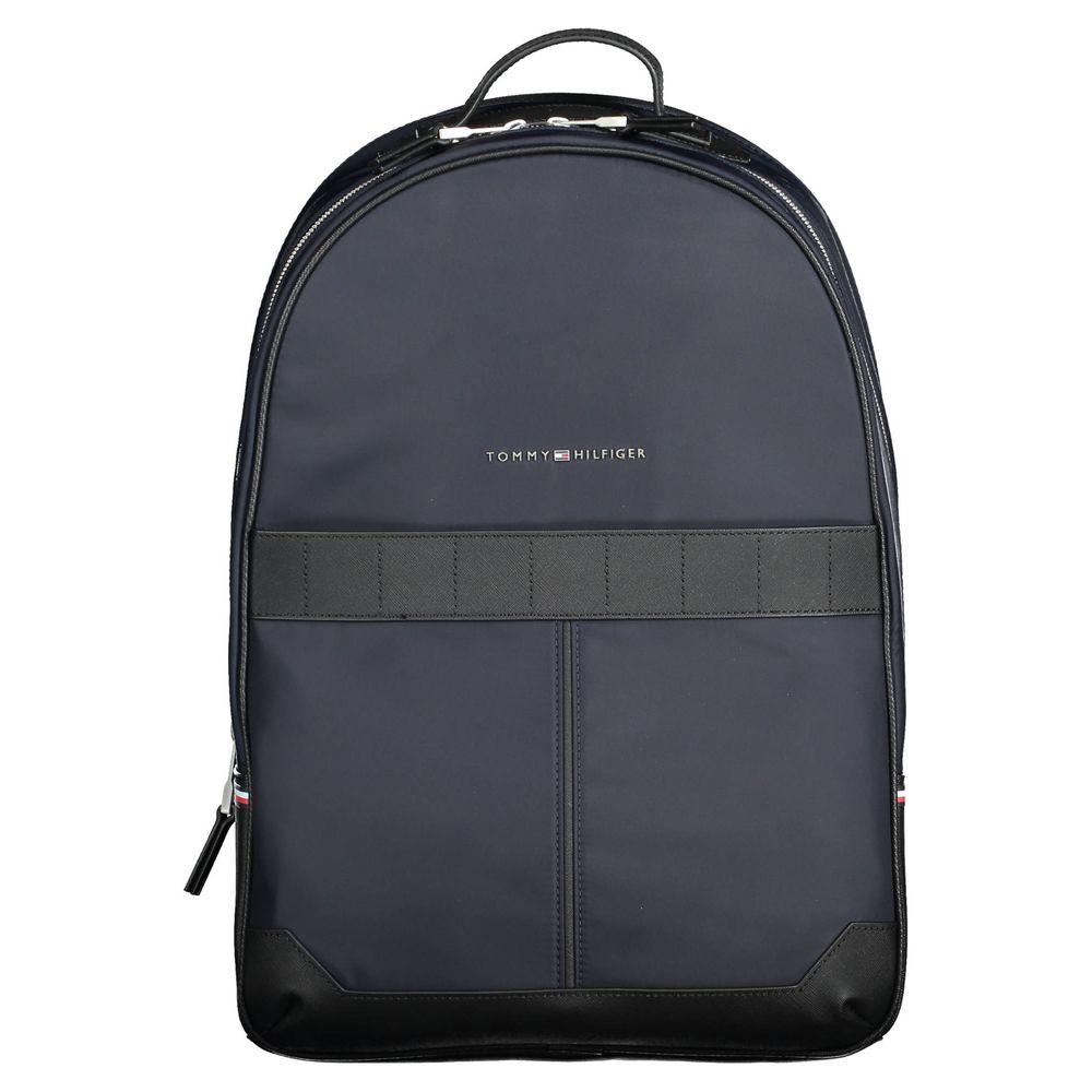 Tommy Hilfiger Blue Polyester Men's Backpack