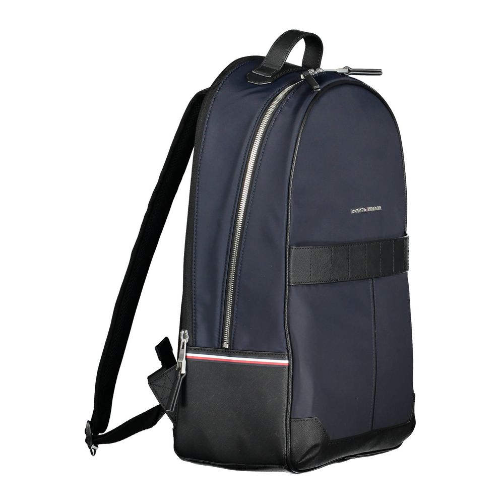 Tommy Hilfiger Blue Polyester Men's Backpack