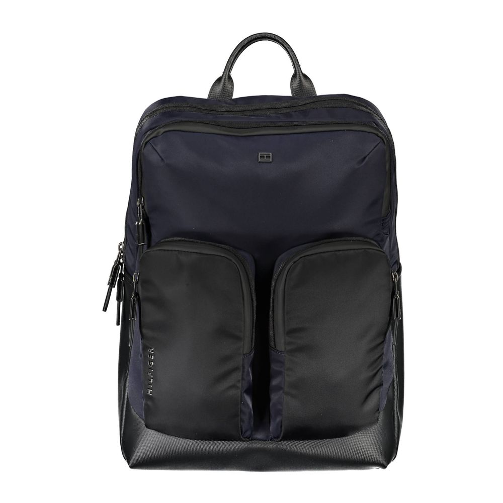 Tommy Hilfiger Blue Polyurethane Men's's Backpack