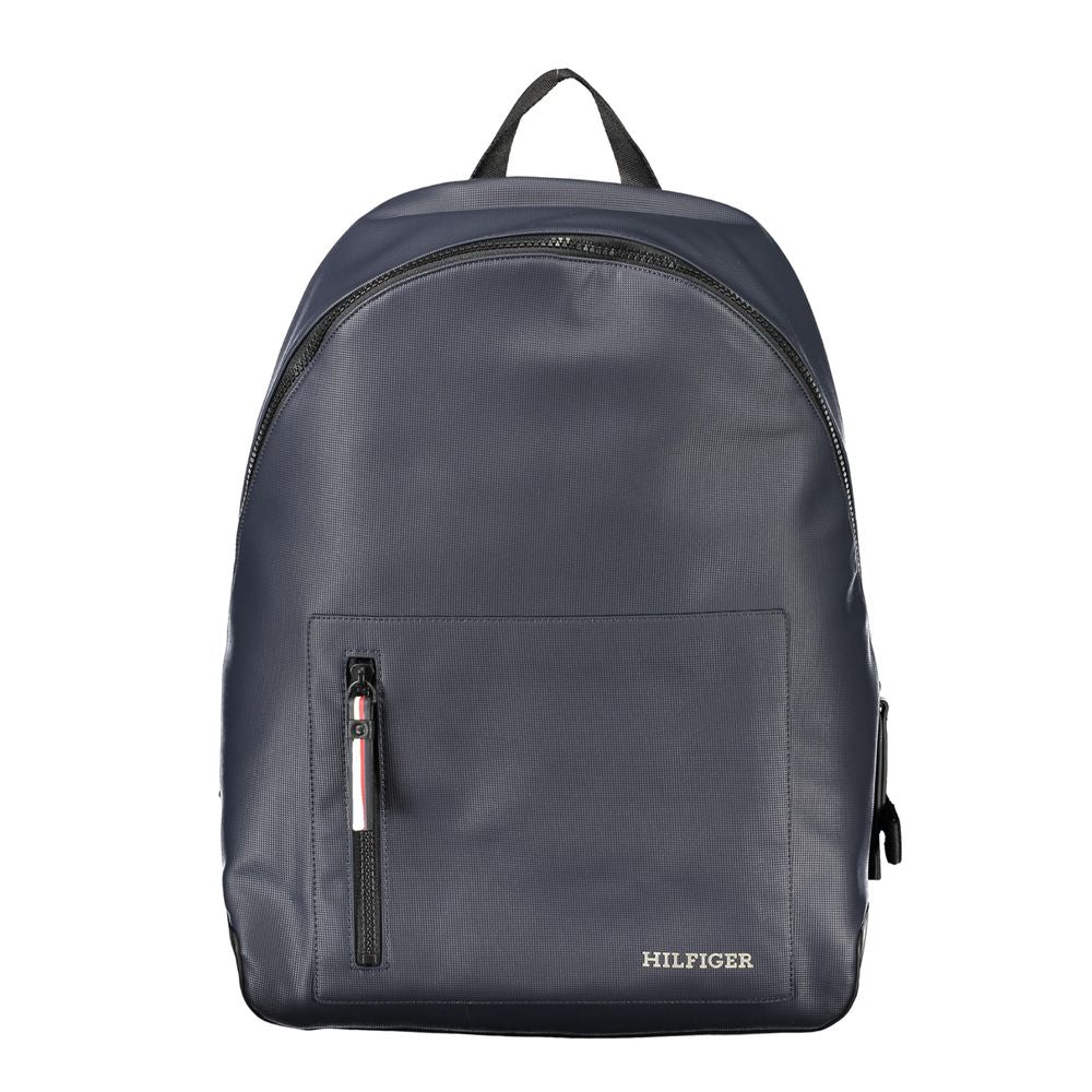 Tommy Hilfiger Blu Polyurethane Men's Backpack