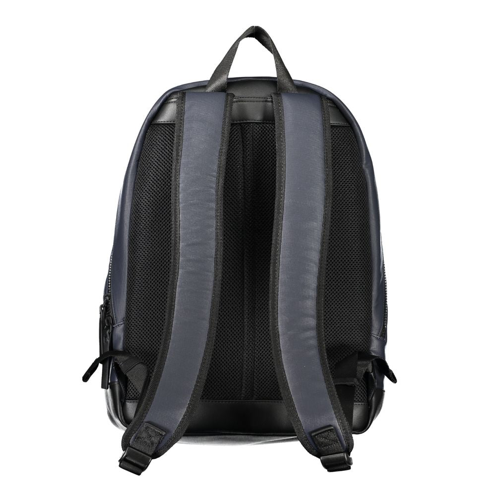 Tommy Hilfiger Blu Polyurethane Men's Backpack