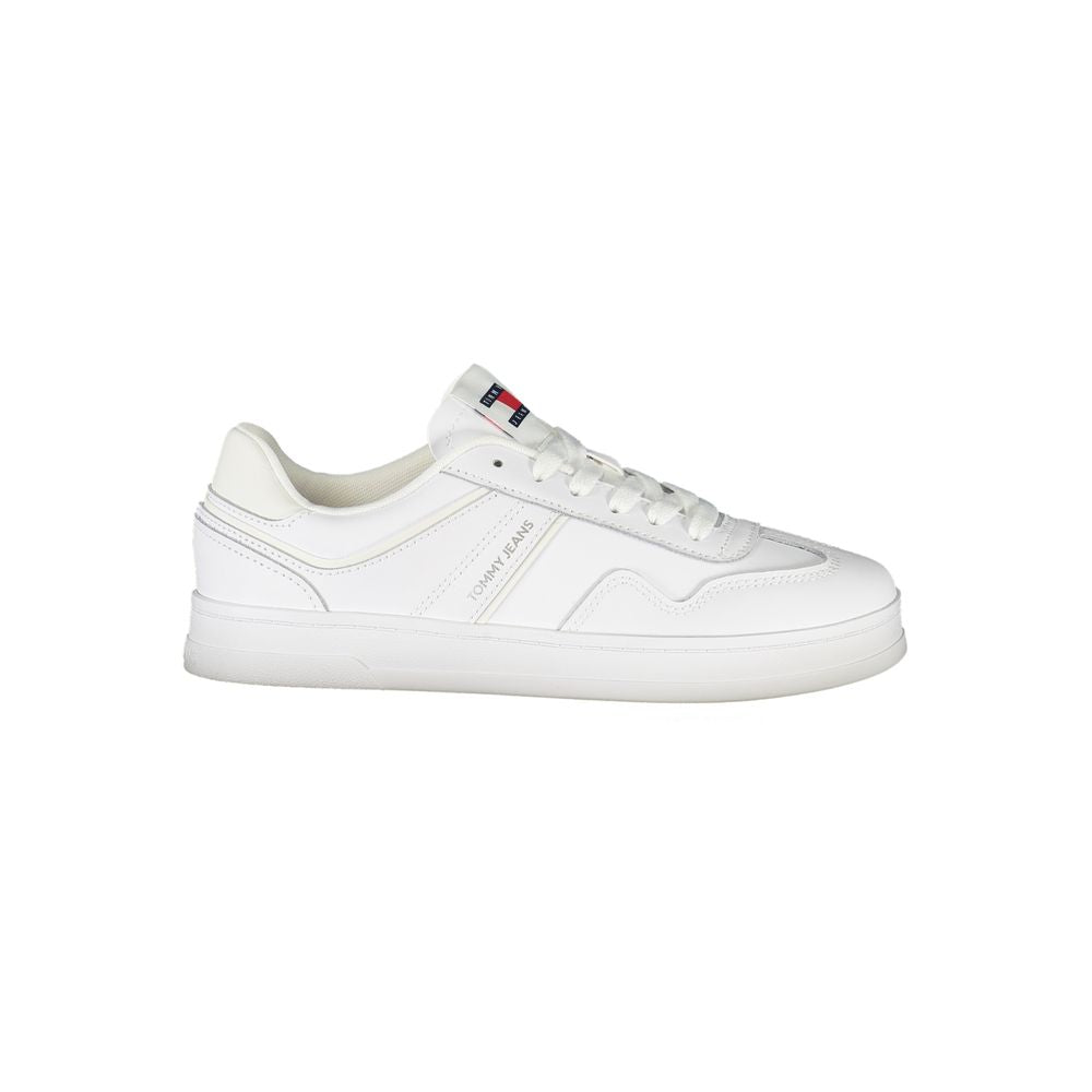 Tommy Hilfiger Bianco Polyurethane Women's Sneaker