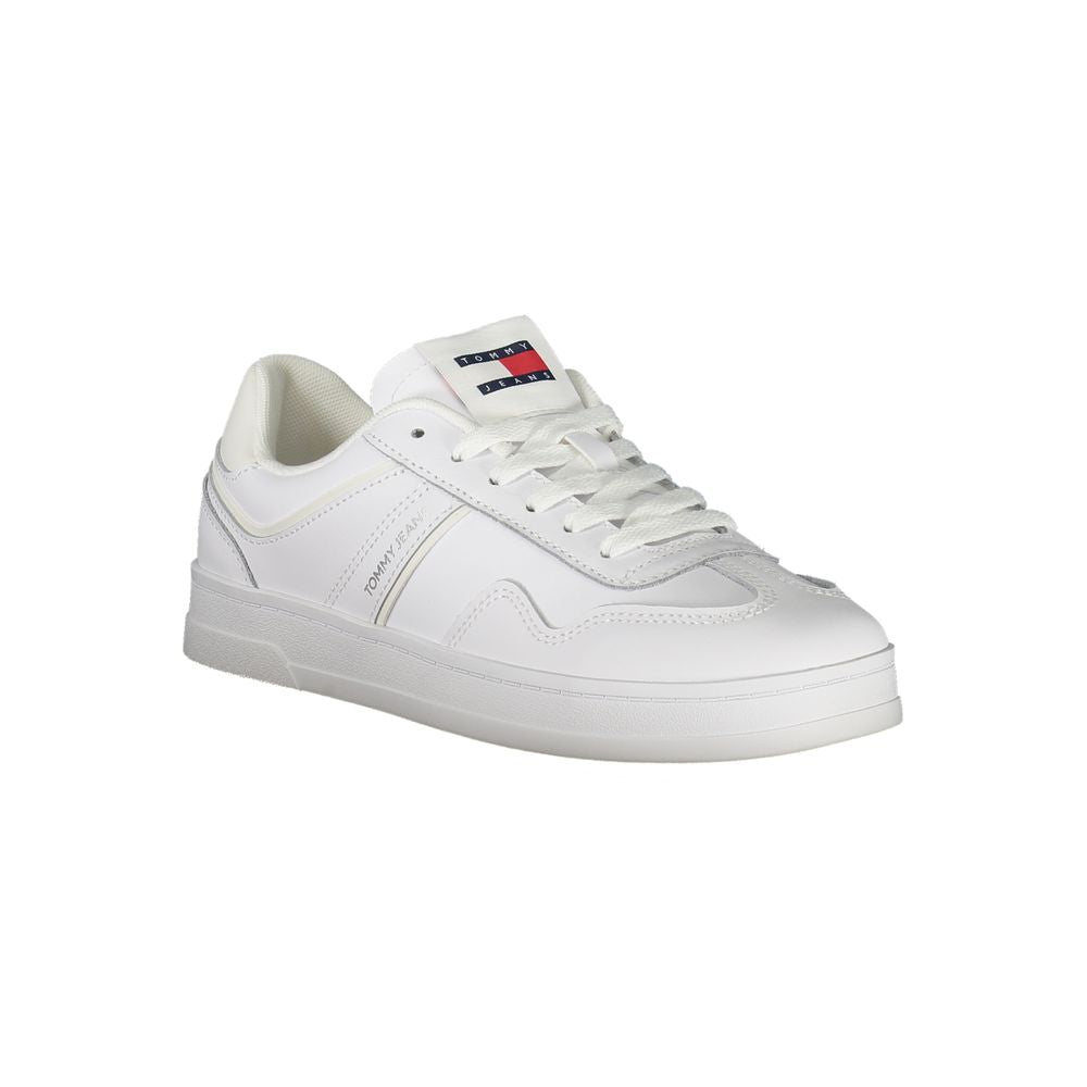 Tommy Hilfiger Bianco Polyurethane Women's Sneaker