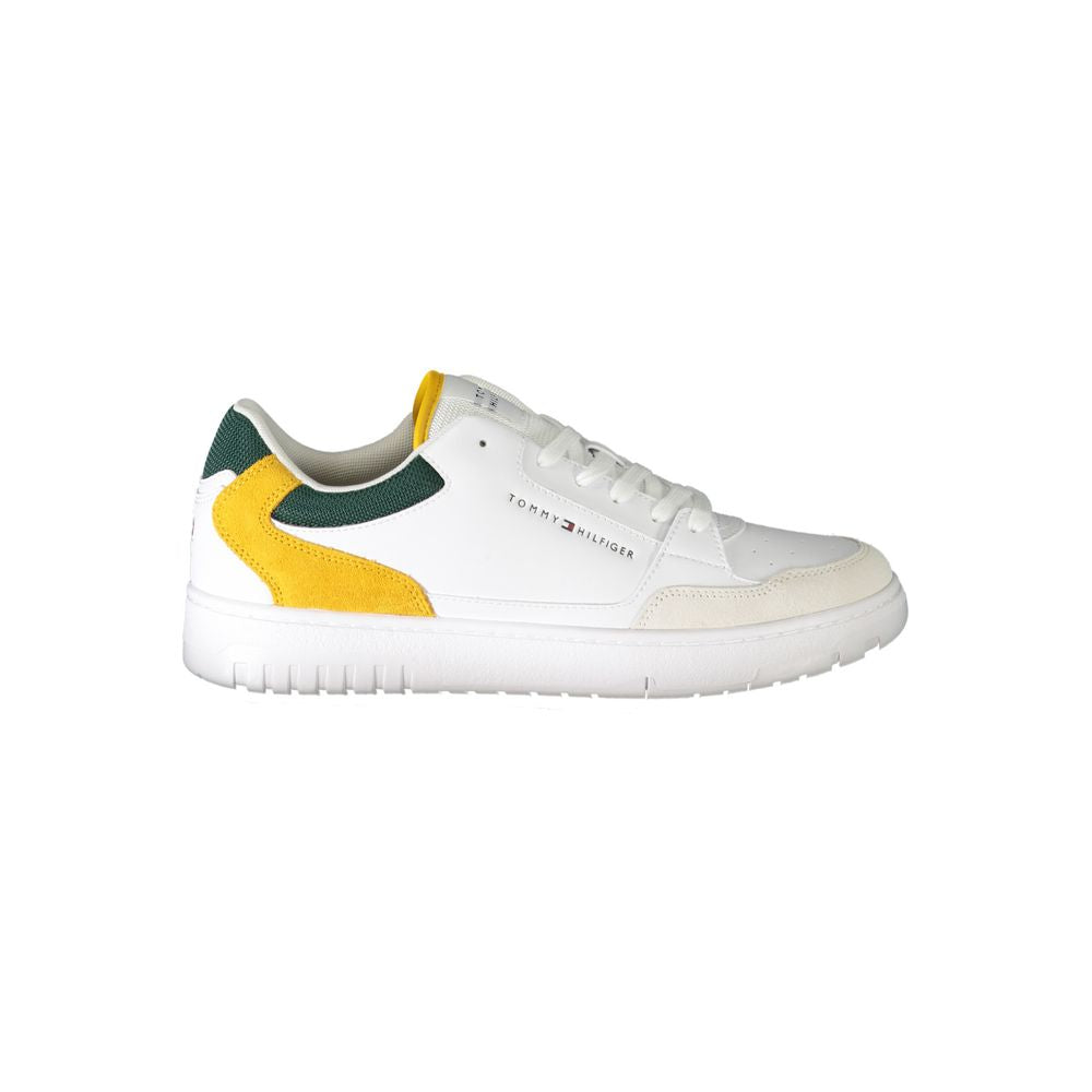 Tommy Hilfiger Bianco Leather Men's Sneaker